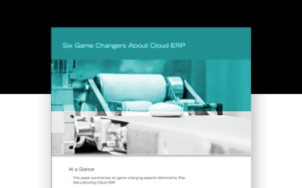 六大游戏改变者关于云计算ERP