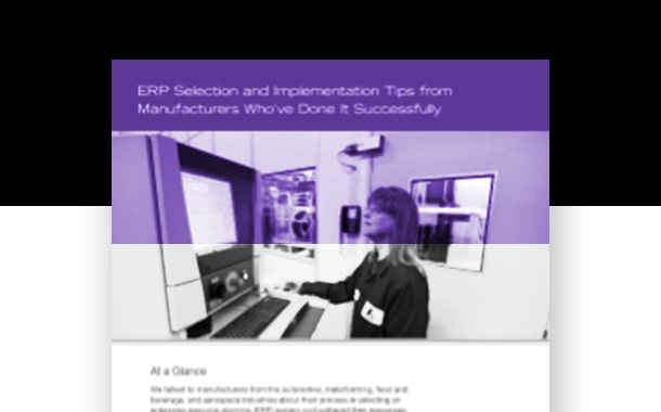 ERP选择和实施提示