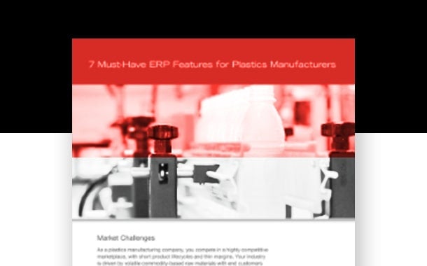 塑料制造商必须具备的ERP功能188金宝搏登陆