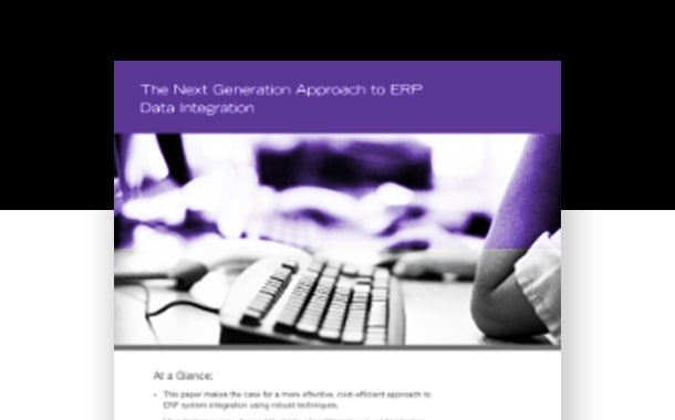 下一代途径ERP数据集成